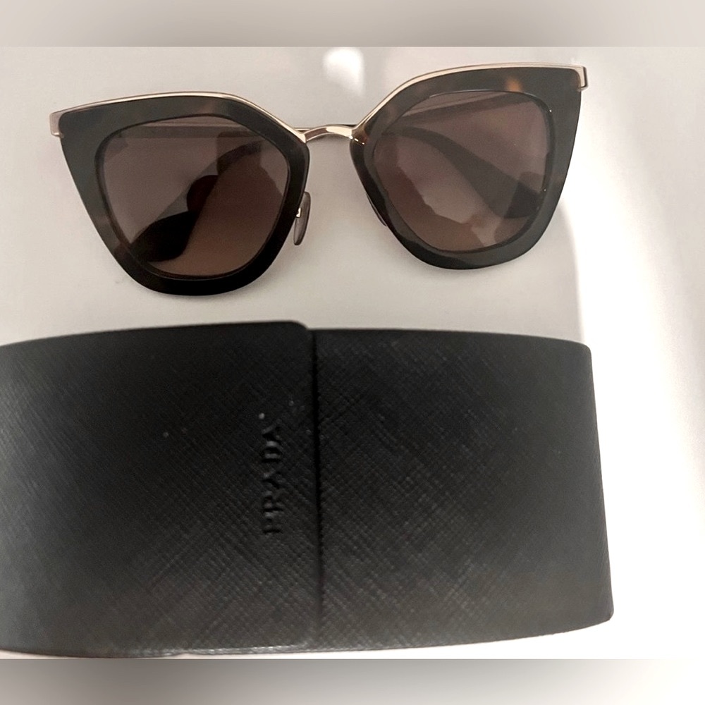 Authentic Women Cat Eyed Prada Sunglasses